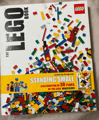 The Lego Book and Standing Small Book