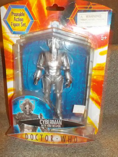 Doctor Who Underground Toys cyberman action figure, View more