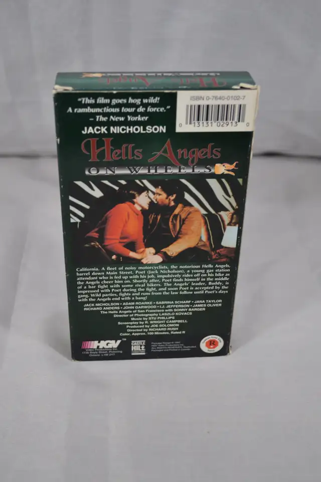 Hells Angels On Wheels - VHS - Jack Nicholson in CDs, DVDs & Blu-ray in Winnipeg - Image 4