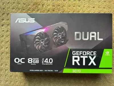 ASUS Dual RTX 3070 8GB, View more