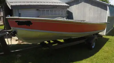 14'  Lund Aluminum Boat For Sale, View more