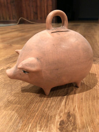 Tirelire en forme de cochon