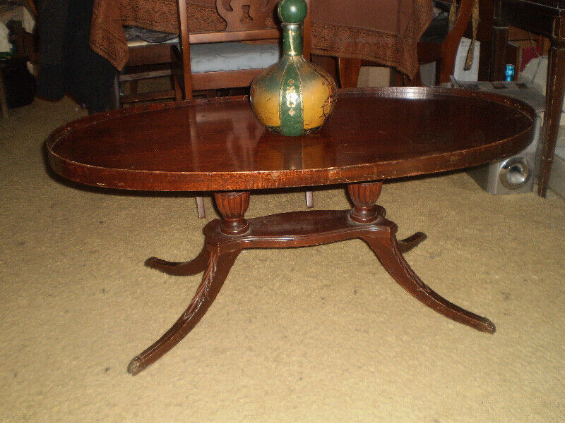 Duncan Phyfe coffee table, claw feet,brass Coffee Tables London