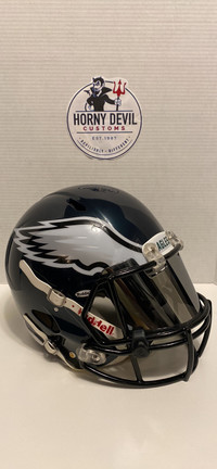CUSTOM Eagles helmet. Riddell speed. 