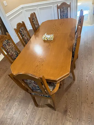 Solid wood dining table, View more