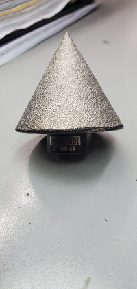 Diamond Beveling Chamfer Bit, Countersink Drill Bit 2" 5/8 11