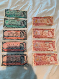 Canadian bills for sale