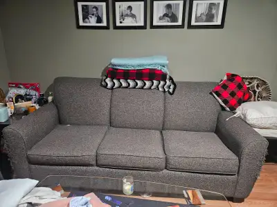 Queen sized pull out sofa, View more