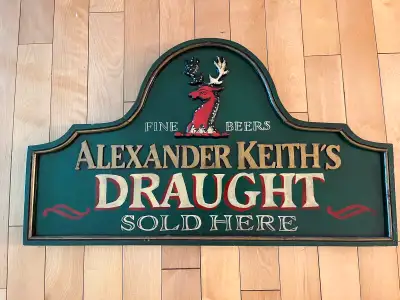 Keith’s bar sign. Made by United Force Products.