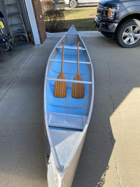 Misty River 17’ Aluminum Canoe for sale