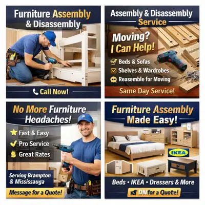 Affordable Furniture Assembly & Disassembly – Fast & Reliable, View more