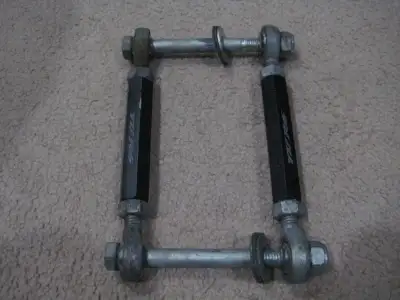 Up for sale is used 2006 – 2020 Yamaha YZF-R6 rear lowering links. Selling for $60