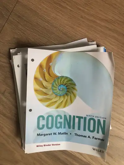 Cognition (9th Ed), View more