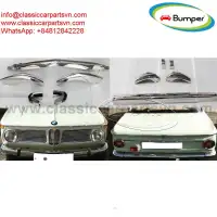 BMW 2002 bumper (1968-1970) by stainless steel