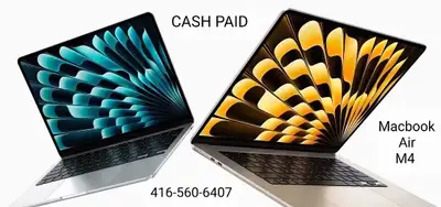 TOP CASH PAID MACBOOK AIR M4 NEW BRAND ONLY, View more