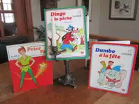 Walt Disney  Peter Pan  /dingo Peche / Dumbo  vintage