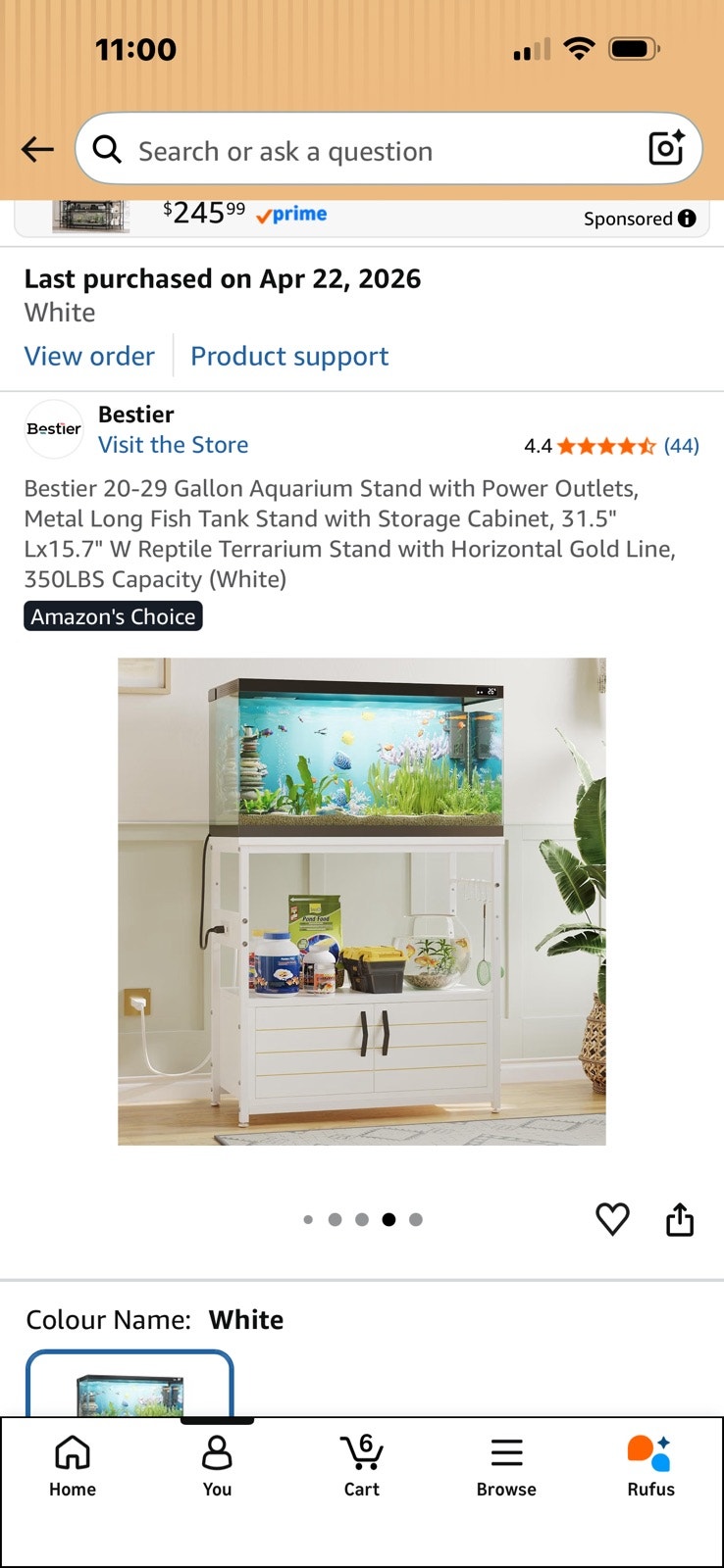 30 gallon tank WITH stand | Fish for Rehoming | London | Free local ...