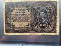 1919 Polish 1000 Marek Bank Note