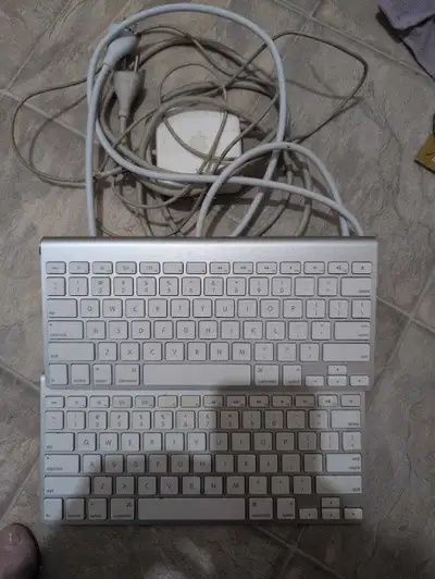 Apple keyboards and chargers, View more