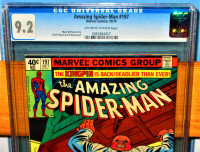 Amazing Spider-Man #197, CGC 9.2 OW-W, Marvel 1979, Kingpin