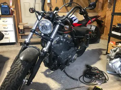 2010 Harley Davidson sportster XL1200 **4,435km** -Screaming Eagle stage one Carbkit Mini ape hanger...