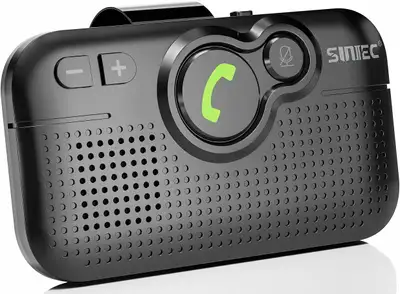 SUNITEC Hands Free Bluetooth for Cell Phone Car Kit (Brand new i, View more