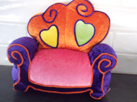 gros sofa de poupée barbie, funky girls, vintage,