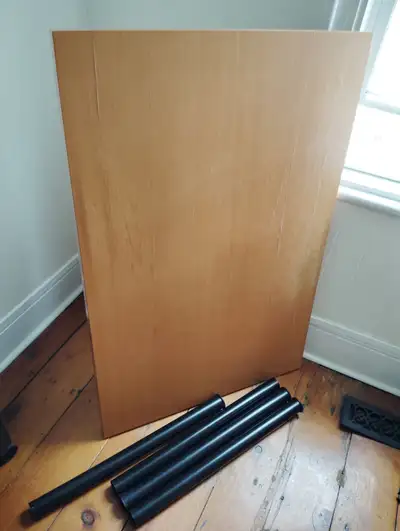 FREE Wood Desk/Table. Good condition., View more