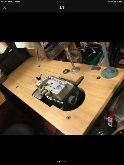 Willcox & Gibbs Surjeteuse Industrielle, View more