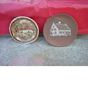 ASSIETTE CADRE POTERIE CERAMIQUE 3 CERAMIC PLATES, View more