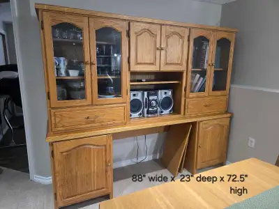 1. Solid wood, immaculate condition- 2 end tables, sofa table and coffee table = $500 2. Electric Fi...