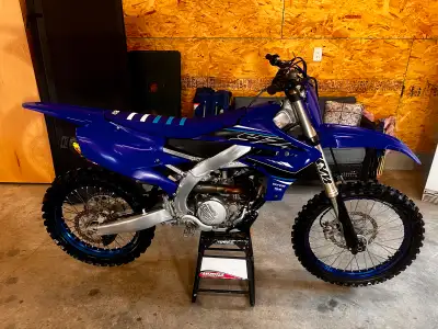 2021 YZ250f - 52.5hrs. Bike is super clean, factory 4.1 exhaust and new stock exhaust. Tires only ha...