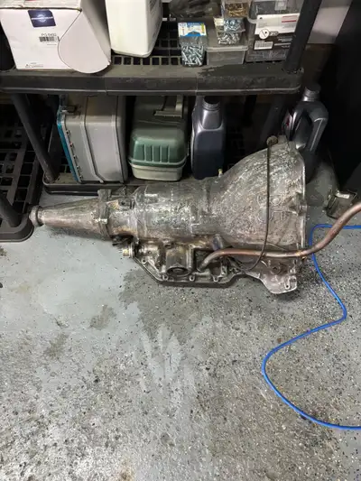 Turbo 350 transmission with 9” tail shaft. Selling as a core.