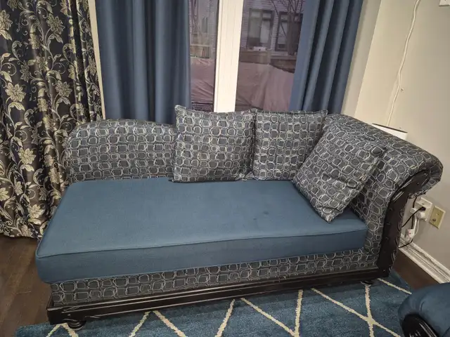 Sofa, Love seat, chaise and coffee table in Couches & Futons in Kingston - Image 4