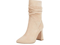 Women’s Fall Slouchy Chunky Heel Pointed Toe Ankle Boots