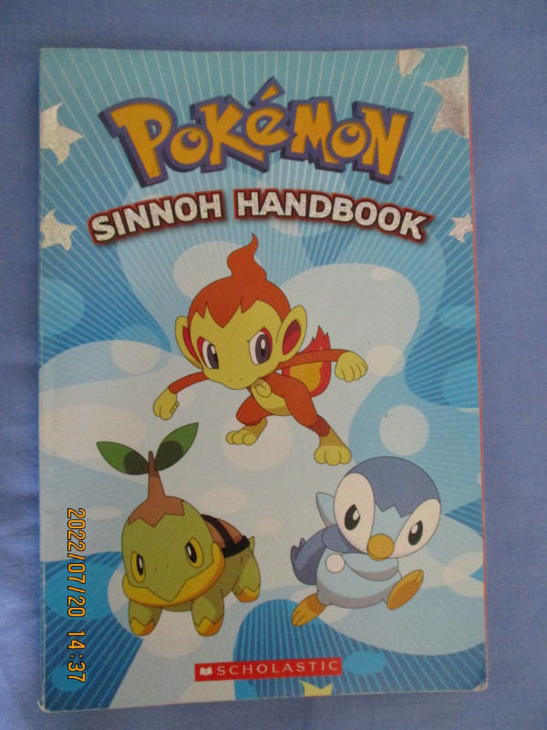 Pokemon Sinnoh Handbook in Comics & Graphic Novels in Kingston