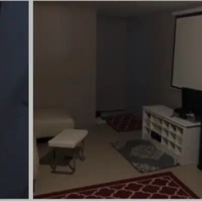 Spacious private room with separate entry (basement)