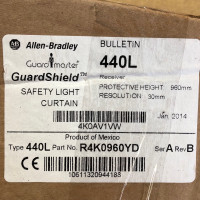 Allen Bradley Guardmaster Guardshield Safety Light Curtain 440L-