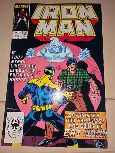 Iron Man Spymaster & The Ghost Are Coming To Eat Magazine Novel, View more