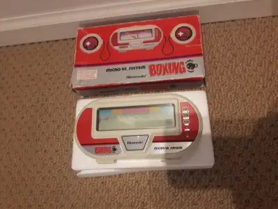 Nintendo Micro Vs. System Boxing Model No. BX-301 With Box, View more