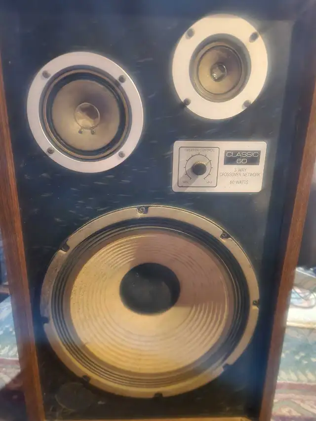 Vintage ElectroSound Classic 60 Speaker-Bass reflex in Speakers in St. Albert - Image 2