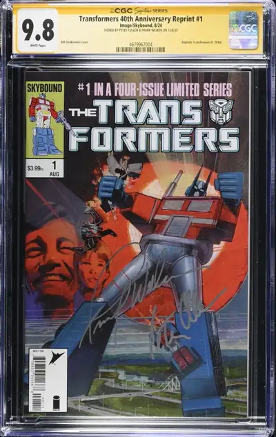 Transformers Comic CGC, View more