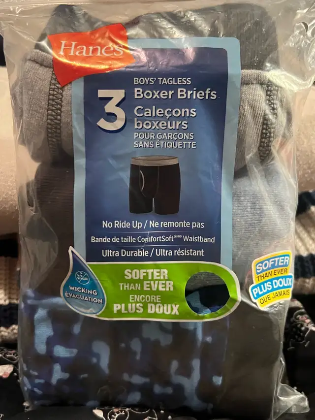 boys XL boxer briefs 