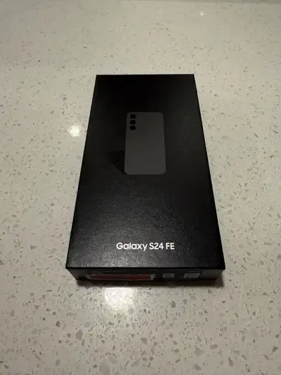 Samsung S24 FE brand new, unopened phone, View more