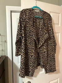 Leopard print blazer (NEW)