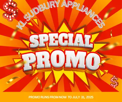 KL  Sudbury appliances $50 in each  appliances No  limit call, View more