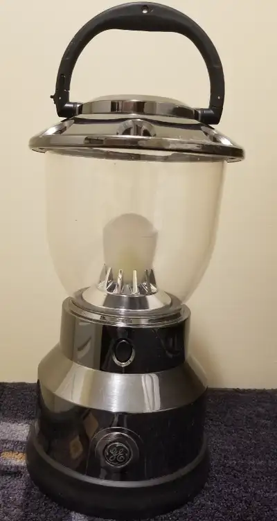 GE Enbrighten Lantern w/ Nickel Plating Water & Impact Resistant, View more