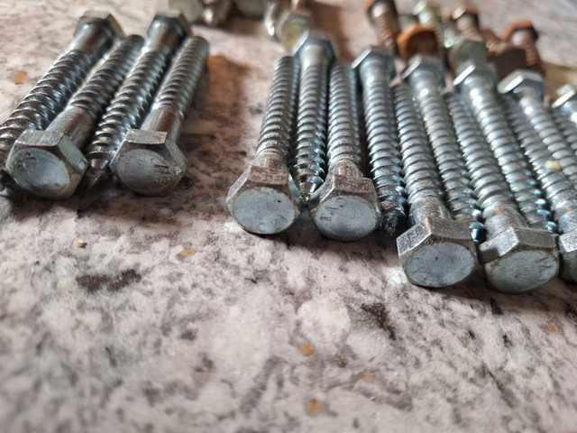 Lag bolts in Hardware, Nails & Screws in Cambridge