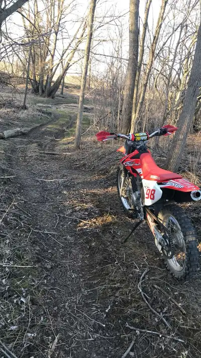 Crf230f 2012 haven’t rode it in a while just got serviced mint bike won’t move on price runs mint Ha...