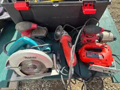 Power tools and tool box, View more